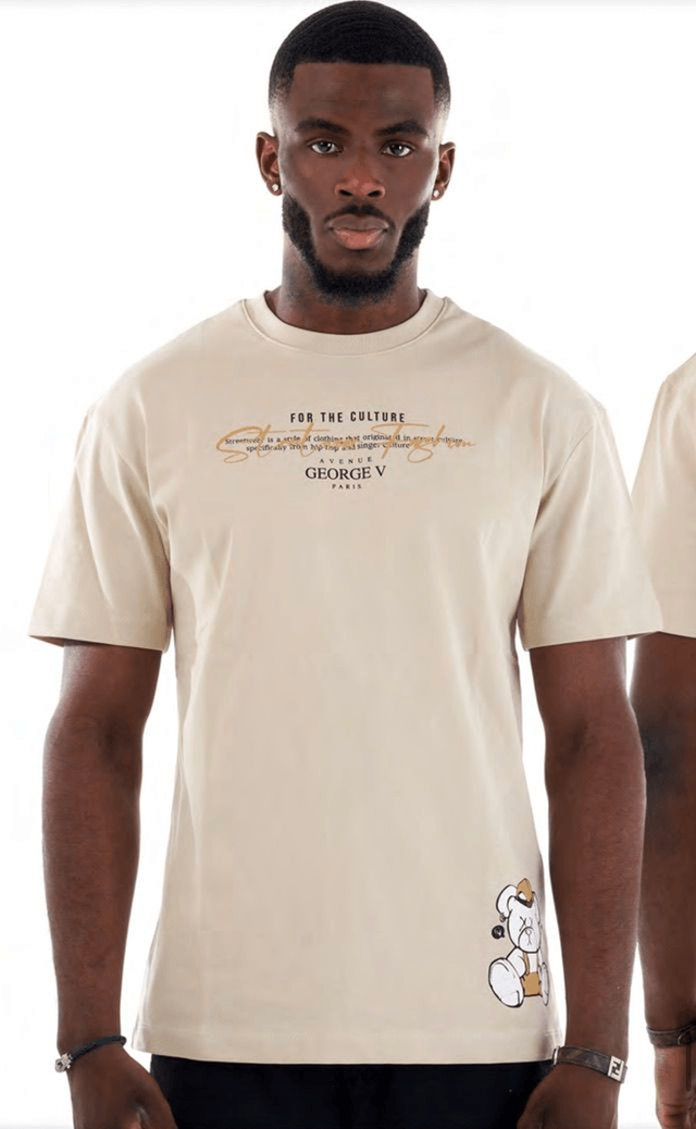 Avenue George V – T-shirt Ours Beige