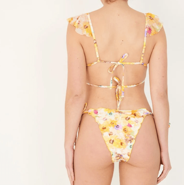 Florianne Maillot de bain deux pièces Hibini jaune