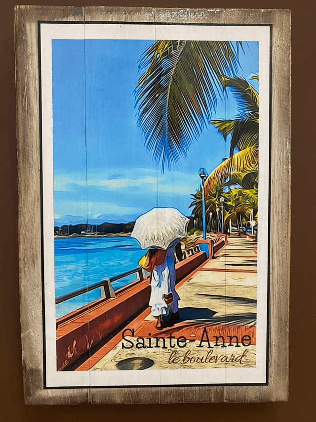 Le boulevard de Sainte Anne